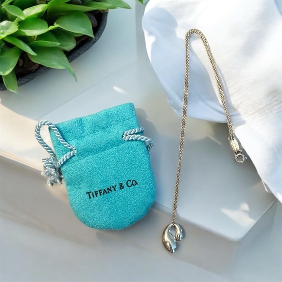 Tiffany & Co. Double Tear Drop Necklace - Picture 1 of 9